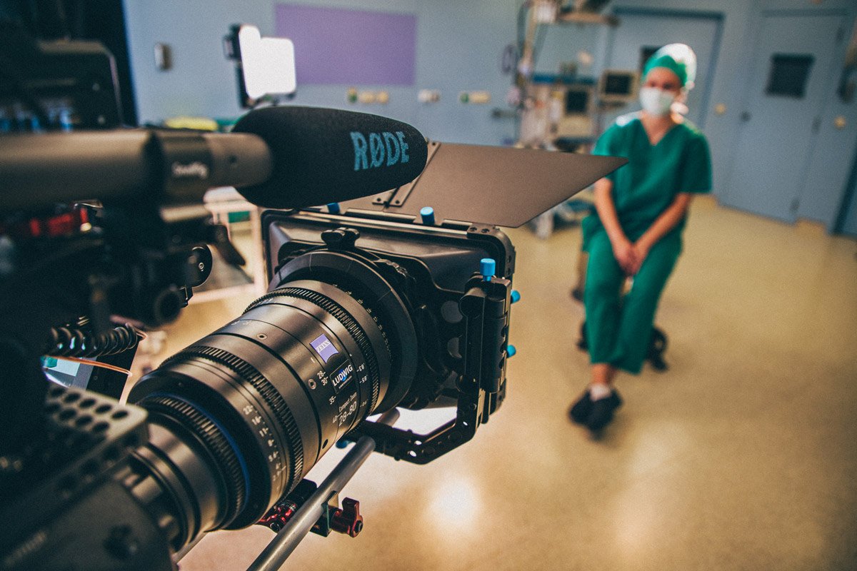 Behind the scenes: Videodreh Kreiskrankenhaus Rotenburg