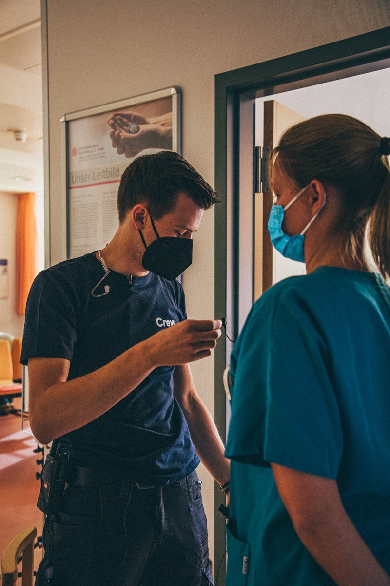 Behind the scenes: Videodreh Kreiskrankenhaus Rotenburg