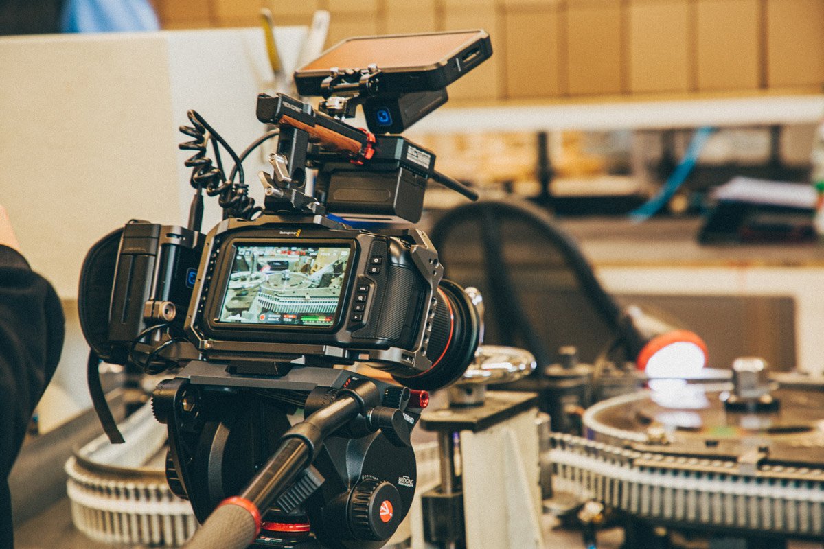 Behind the scenes: Videodreh adunox Unternehmensfilm