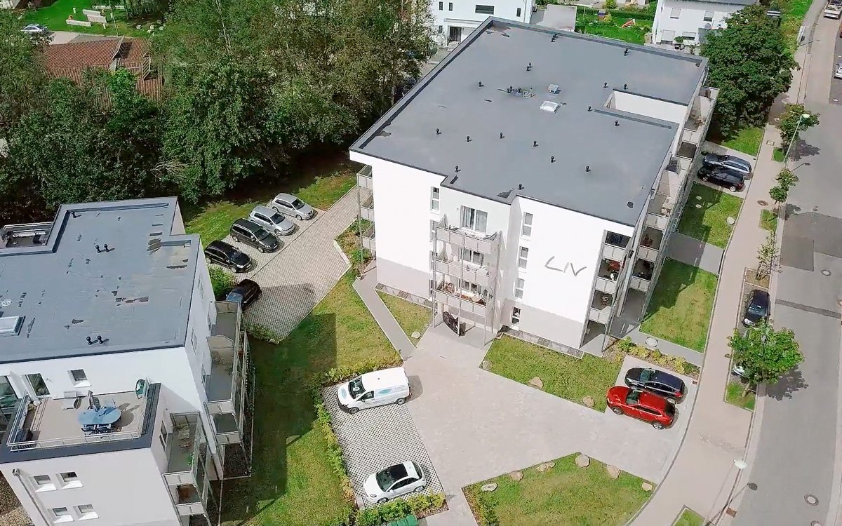 Studentischer Wohnkomplex.
